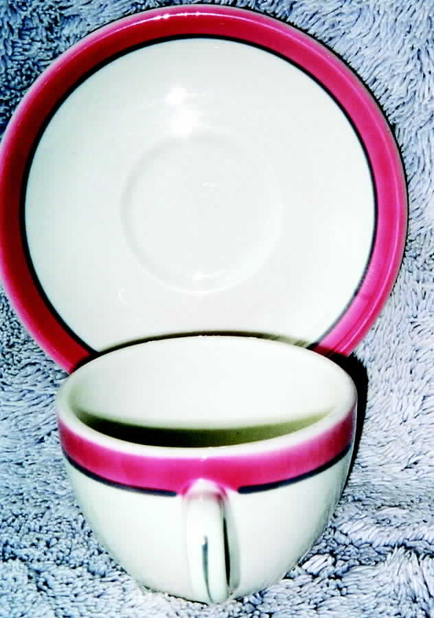 SY609 Flat Cup & Saucer Set by Syracuse-1