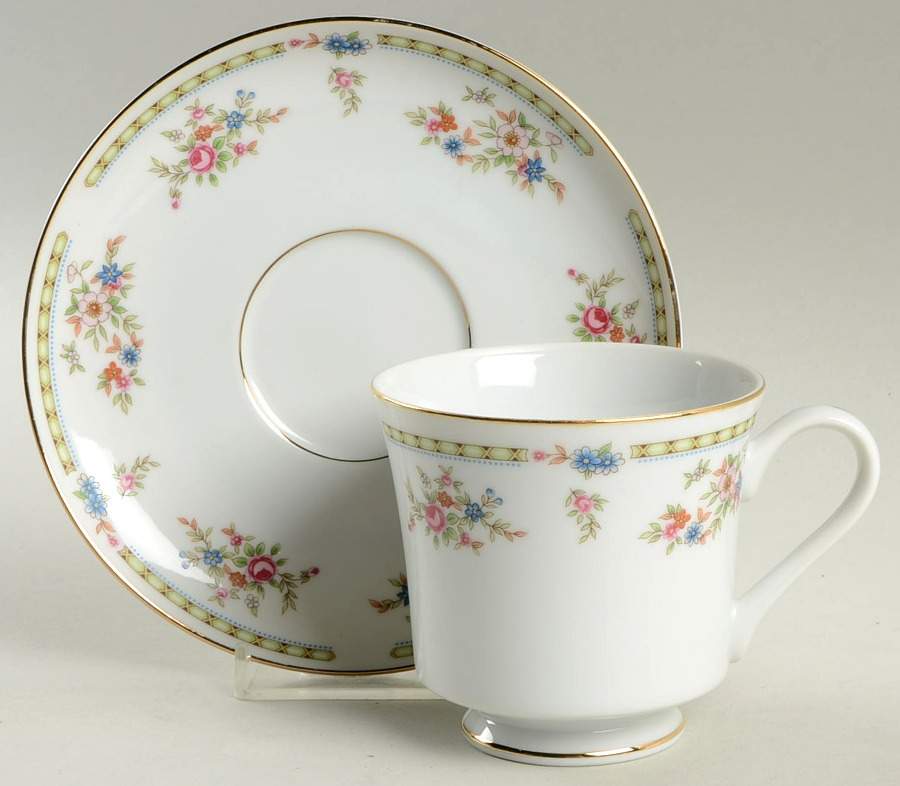 SON67 Flat Cup & Saucer Set by Sone-1