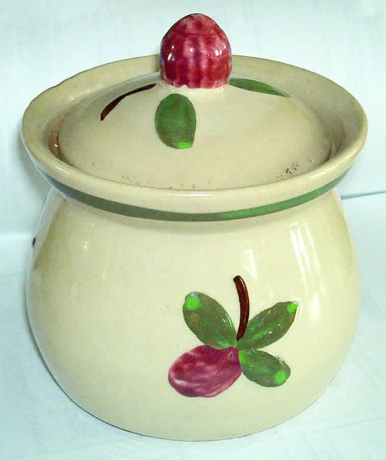 Smiley Pig  Sugar Bowl & Lid by Shawnee-1