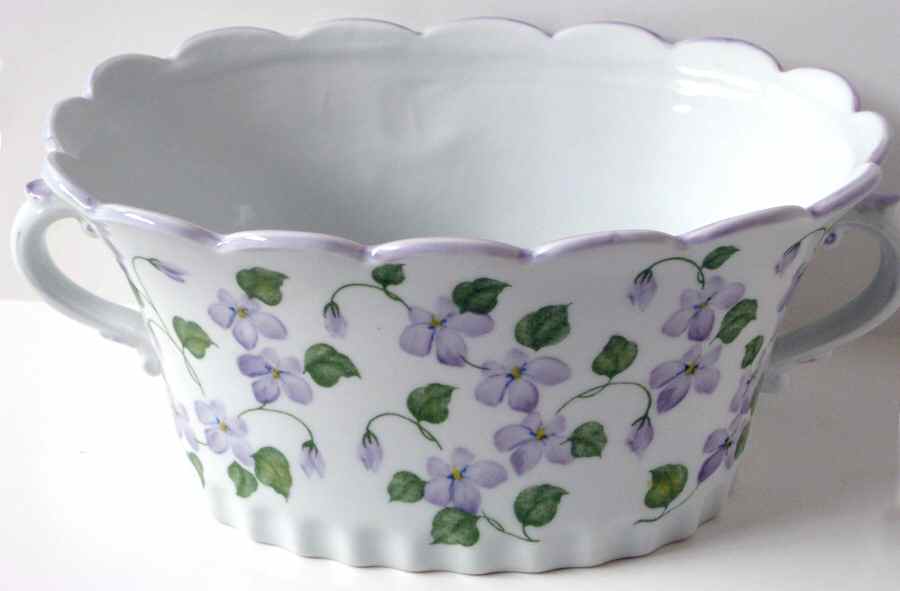 Violet Meadow 8" Planter by Sadek-1