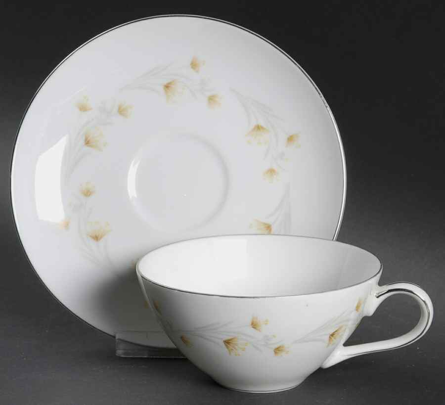 Dream Flat Cup & Saucer Set by Summit-1
