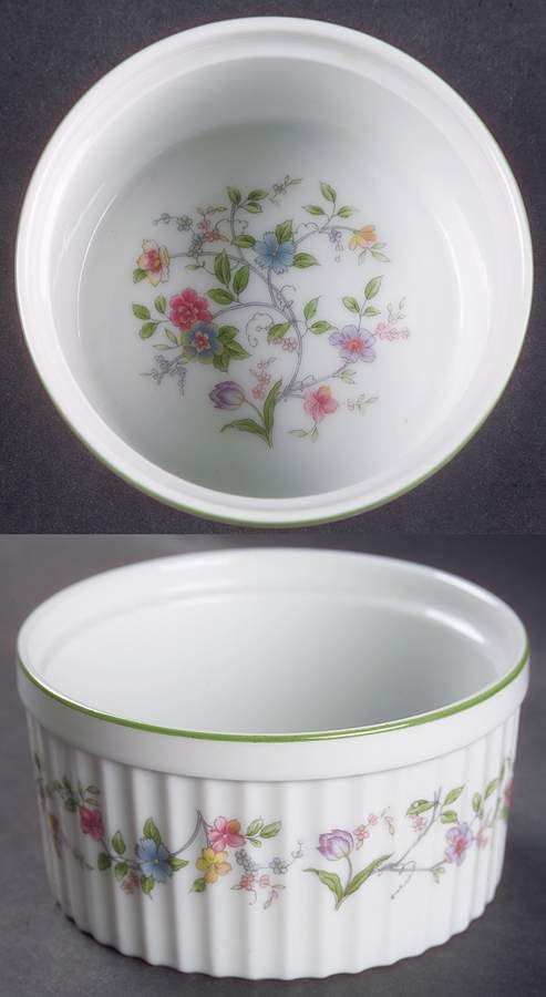 Corona (Green Trim) Ramekin by Sadek-1