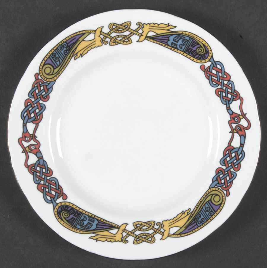 Celtic Legend 6th 9th Century Bread & Butter Plate by St Andrews-1