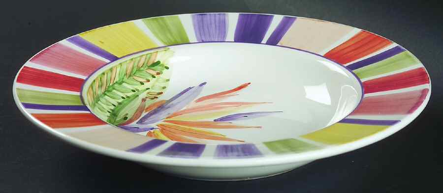 Maui Rim Soup Bowl by Sango-1