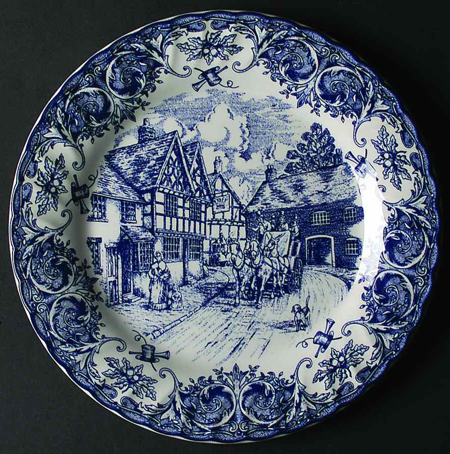 Staffordshire Life Dinner Plate by Staffordshire-1