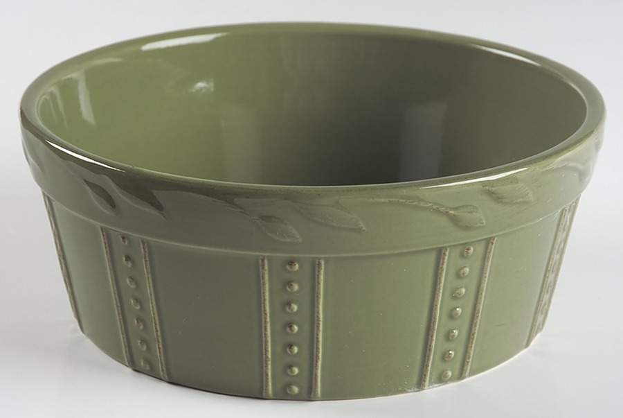 Sorrento Oregano (Green) Medium Pet Bowl by Signature-1