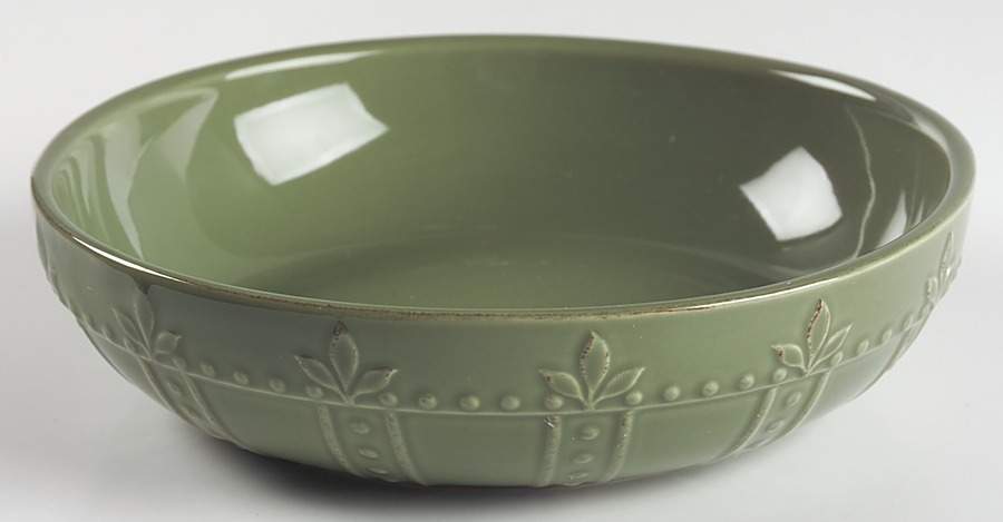 Sorrento Oregano (Green) 8" Individual Pasta Bowl by Signature-1