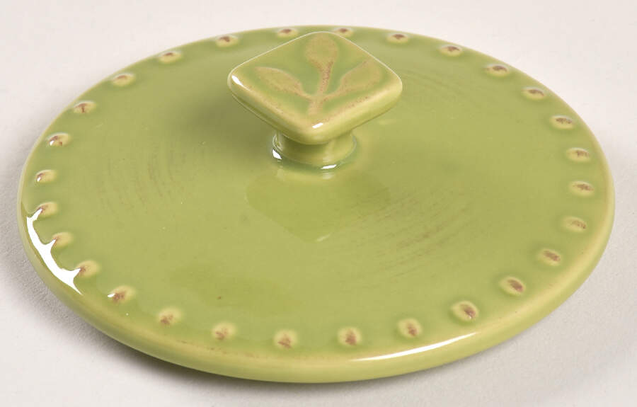 Sorrento Oregano (Green) Lid for Individual Casserole by Signature-1