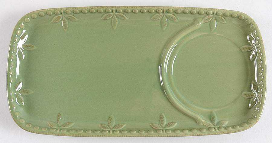 Sorrento Oregano (Green) Soup & Sandwich Set-Tray by Signature-1