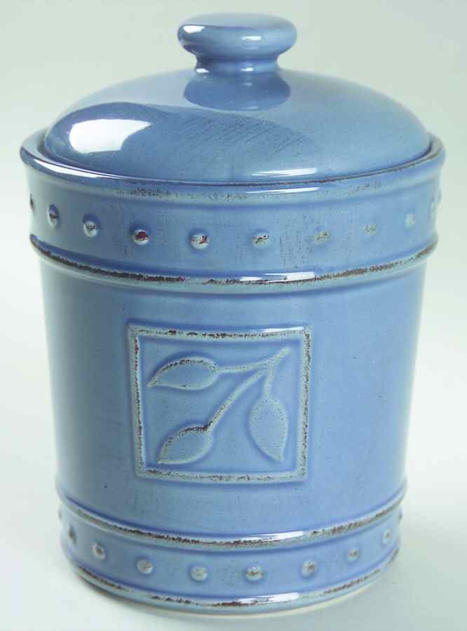 Sorrento Mediterranean (Blue) Small Canister & Lid by Signature-1