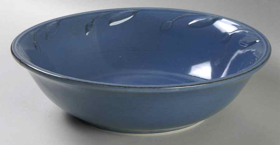 Sorrento Mediterranean (Blue) 9" Round Vegetable Bowl by Signature-1