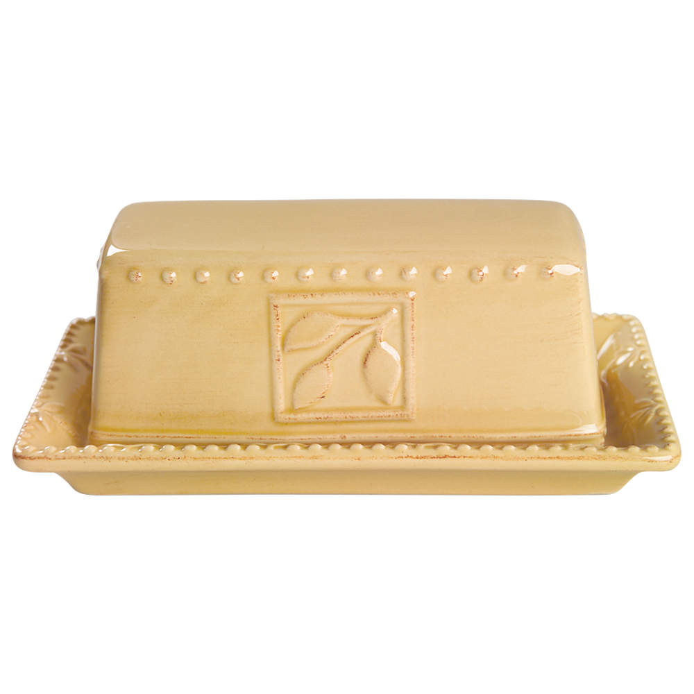 Sorrento Wheat (Gold) 1/4 Lb Covered Butter by Signature-1
