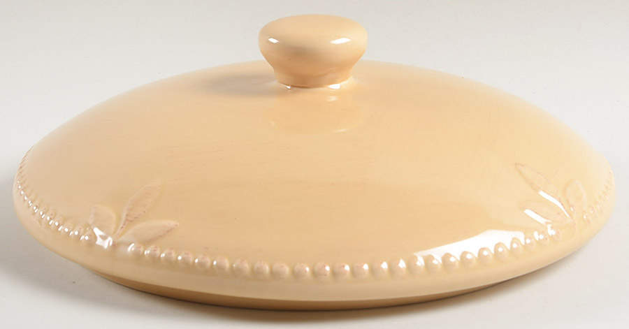 Sorrento Wheat (Gold) Lid for Round Covered Baker by Signature-1