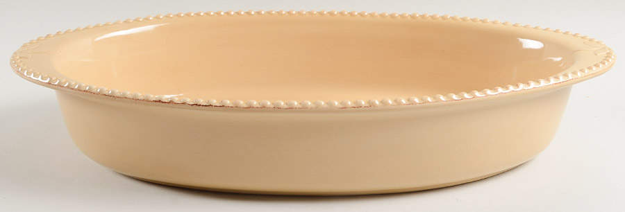 Sorrento Wheat (Gold) 16" Oval Baker by Signature-1