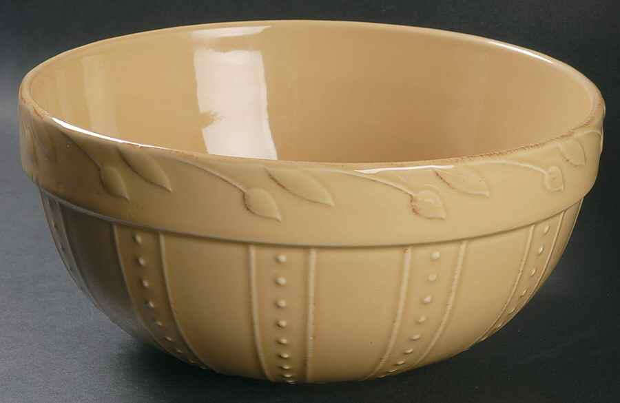 Sorrento Wheat (Gold) 10" Mixing Bowl by Signature-1