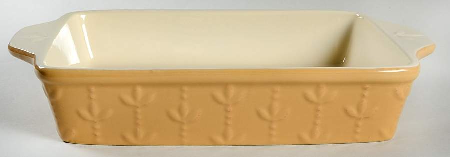 Sorrento Wheat (Gold) 13'' Rectangular Baker by Signature-1