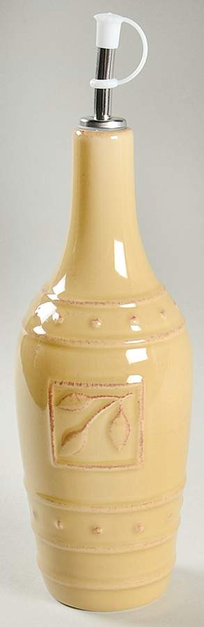 Sorrento Wheat (Gold) Oil Jar & Drizzle Spout by Signature-1