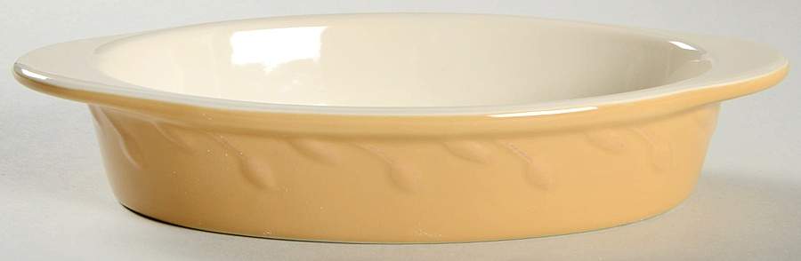 Sorrento Wheat (Gold) 9" Oval Baker by Signature-1