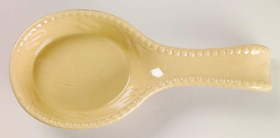Sorrento Wheat (Gold) Spoon Rest/Holder (Holds 1 Spoon) by Signature-1