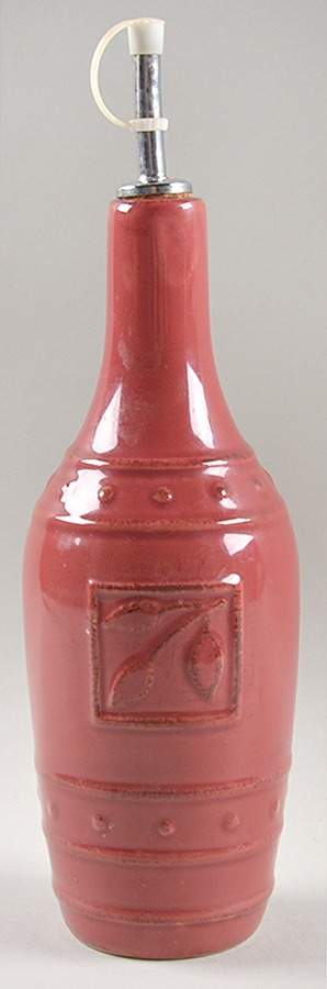 Sorrento Beaujolais (Burgundy) Oil Jar & Drizzle Spout by Signature-1