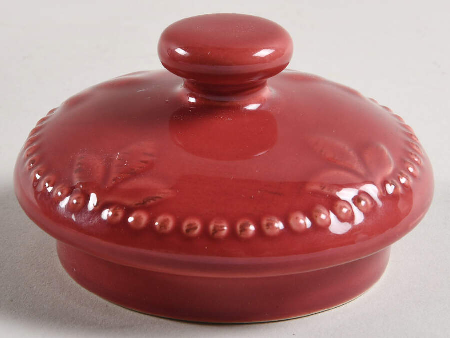 Sorrento Beaujolais (Burgundy) Lid for Teapot by Signature-1