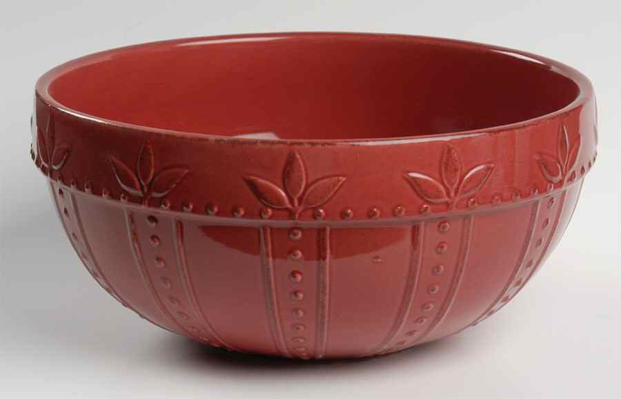 Sorrento Beaujolais (Burgundy) 8" Mixing Bowl by Signature-1