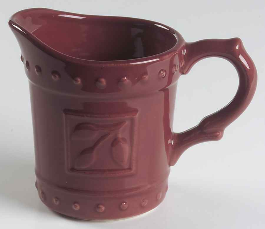 Sorrento Beaujolais (Burgundy) Creamer by Signature-1