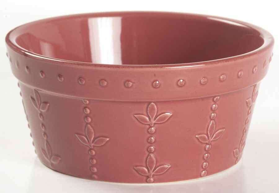 Sorrento Beaujolais (Burgundy) Small Pet Bowl by Signature-1