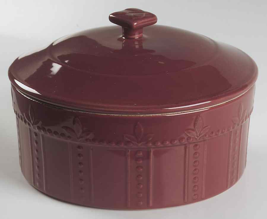 Sorrento Beaujolais (Burgundy) Covered Souffle by Signature-1