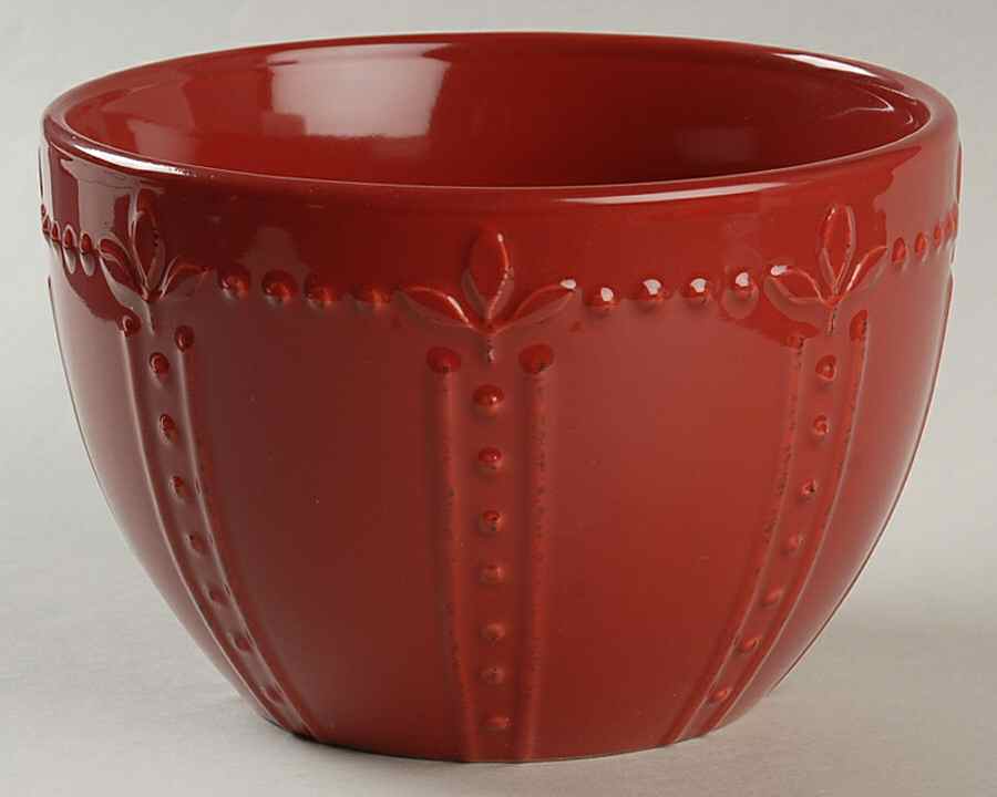 Sorrento Beaujolais (Burgundy) 6" Mixing Bowl by Signature-1