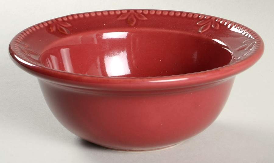 Sorrento Beaujolais (Burgundy) 7" Round Serving Bowl by Signature-1