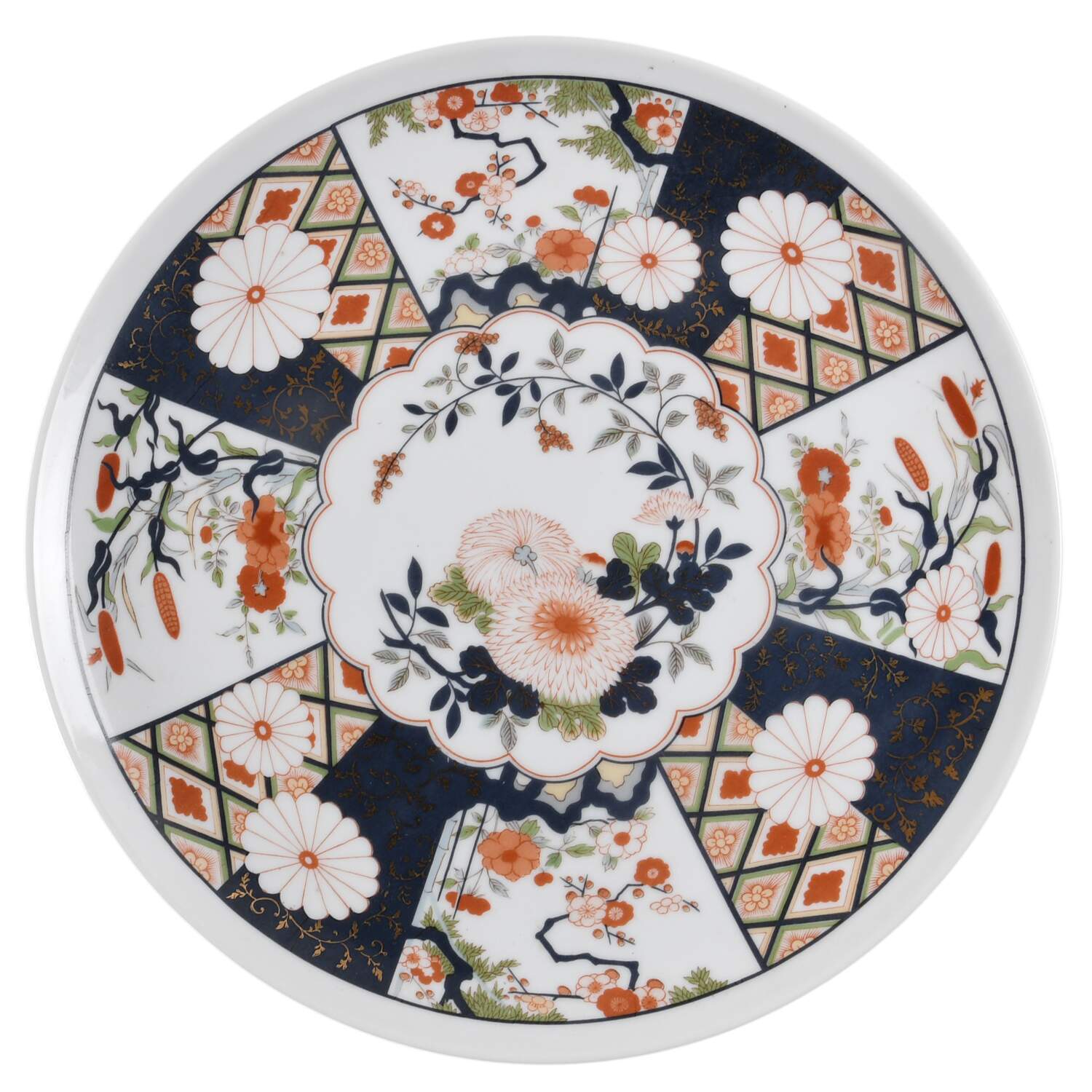 Mikado 12" Chop Plate (Round Platter) by Shafford-1