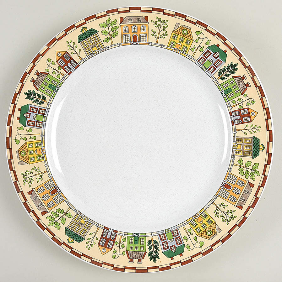 Townhouse Village 12" Chop Plate (Round Platter) by Studio Nova-1