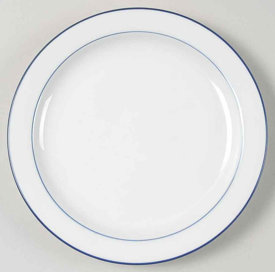Rainbow Blue Bread & Butter Plate by Seltmann-1