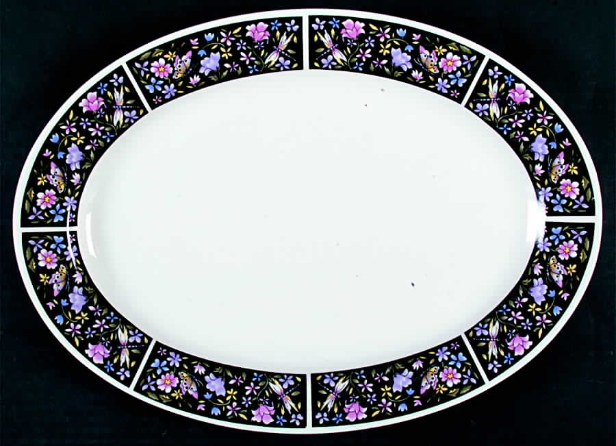 SMM1 14" Oval Serving Platter by Samms-1
