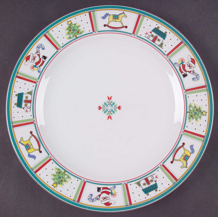 Holiday Charm Dinner Plate by Studio Nova-1