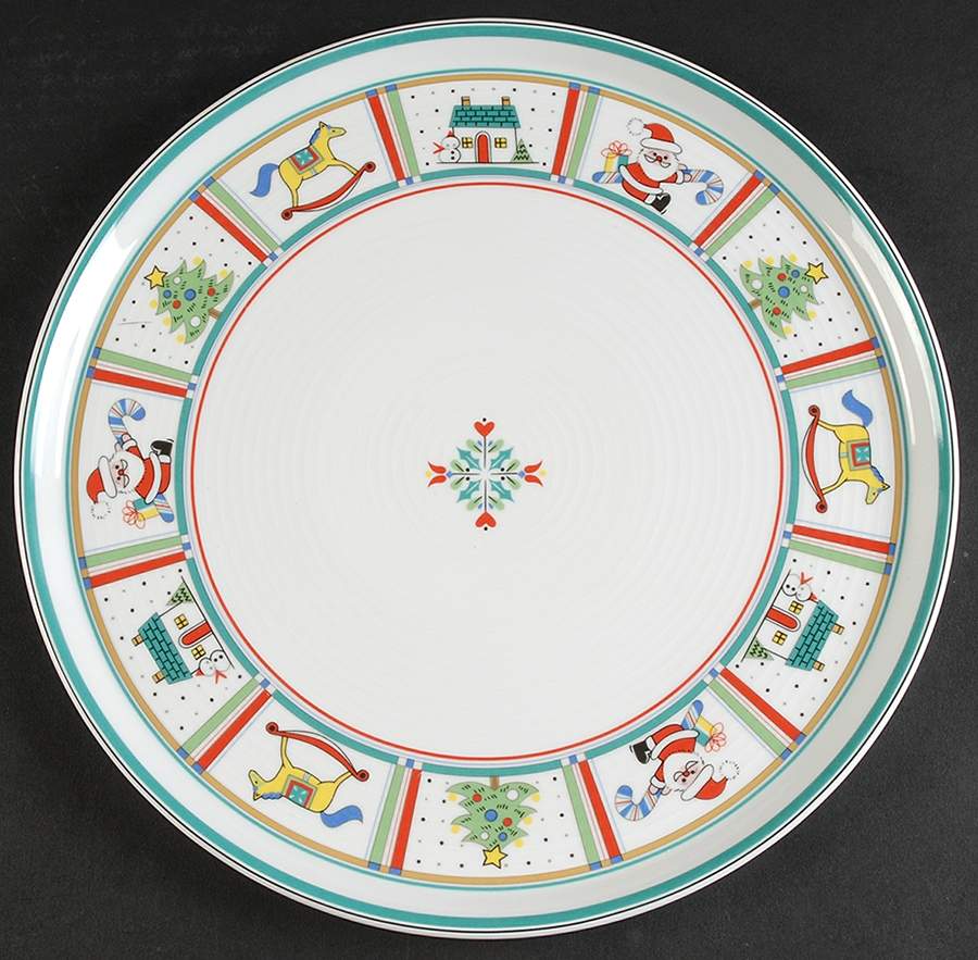 Holiday Charm Cake Plate by Studio Nova-1