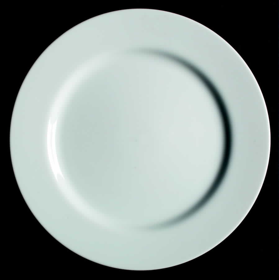 Basic White Luncheon Plate by Swid Powell-1