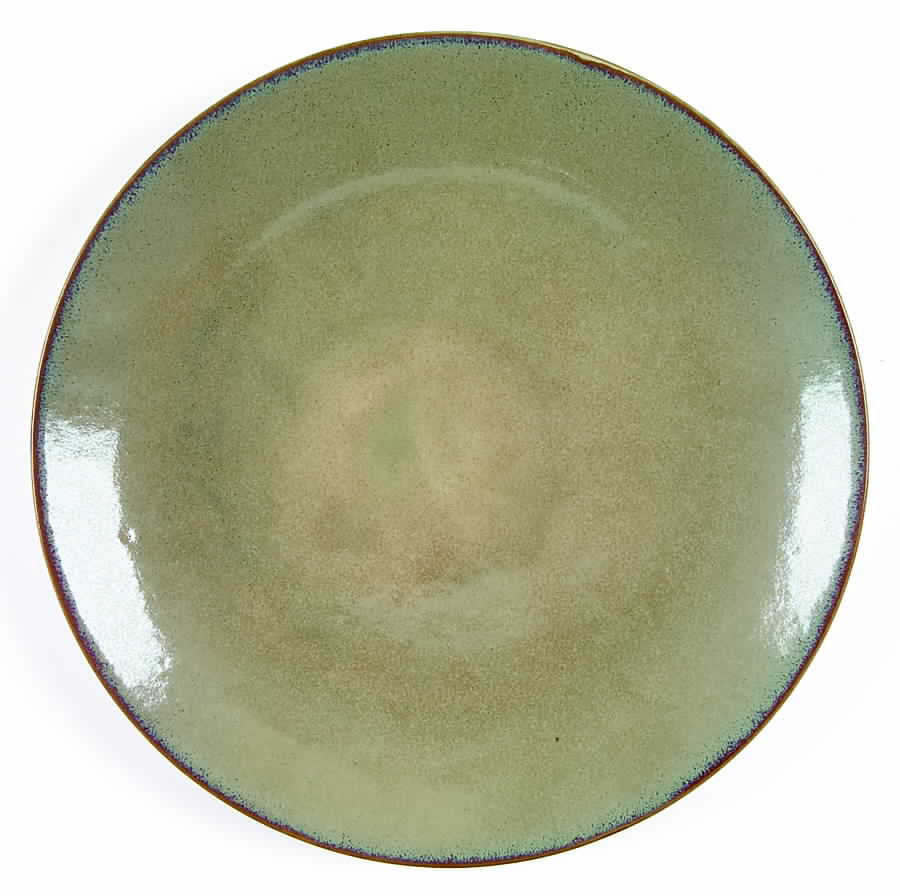 Pearltone Gold Dinner Plate by Sango-1
