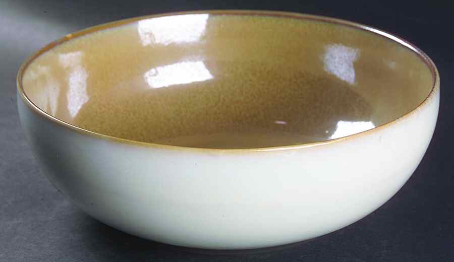 Pearltone Gold 9" Round Vegetable Bowl by Sango-1