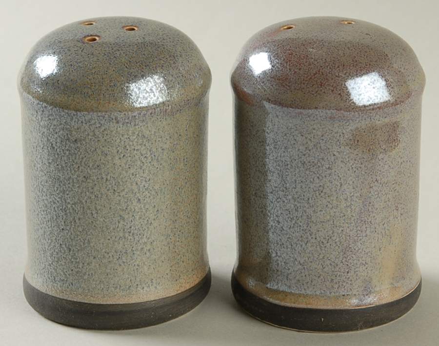 Pearltone Gold Salt & Pepper Set by Sango-1