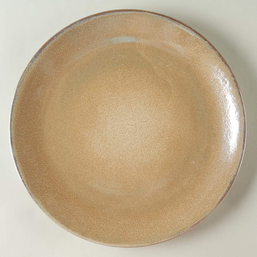 Pearltone Gold 12" Chop Plate (Round Platter) by Sango-1