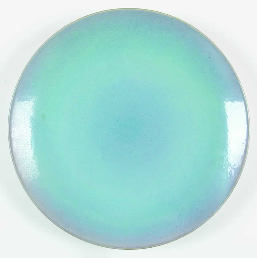 Pearltone Teal Dinner Plate by Sango-1