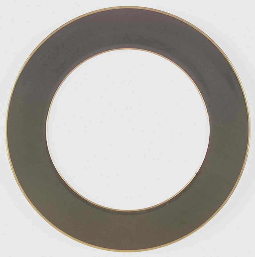 Color Cascade Charcoal Salad Plate by Savoir Vivre-1