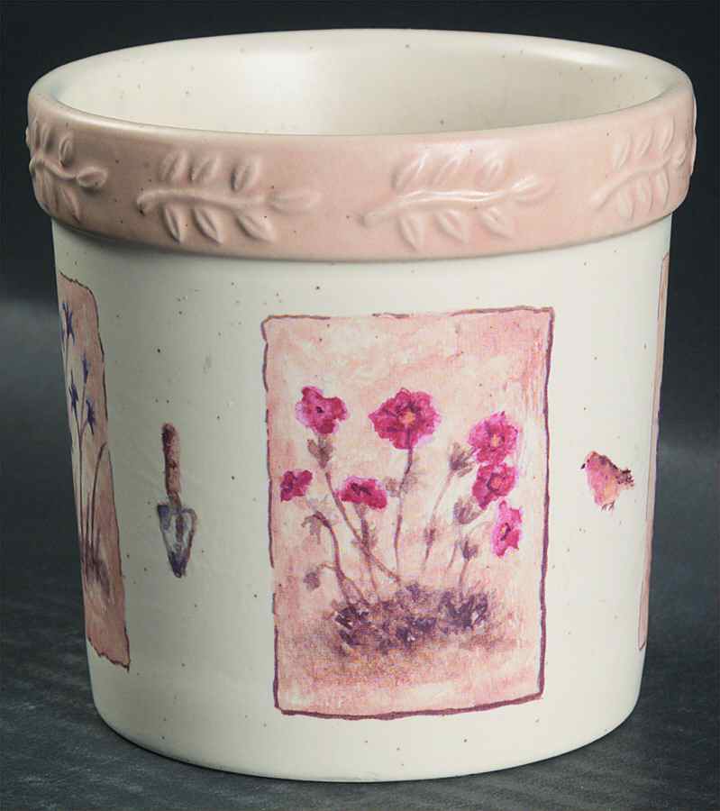 Summer Fields 4" Flower Pot by Sonoma Home-1