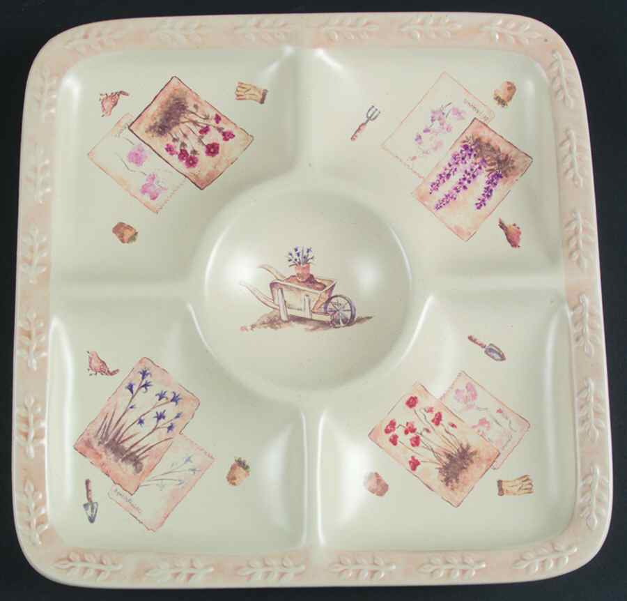 Summer Fields 1 Piece Chip & Dip by Sonoma Home-1
