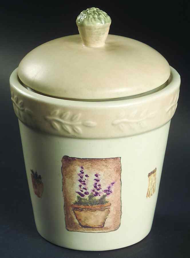 Summer Fields Small Canister & Lid by Sonoma Home-1