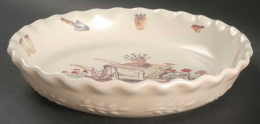 Summer Fields 10" Pie Baking Plate by Sonoma Home-1