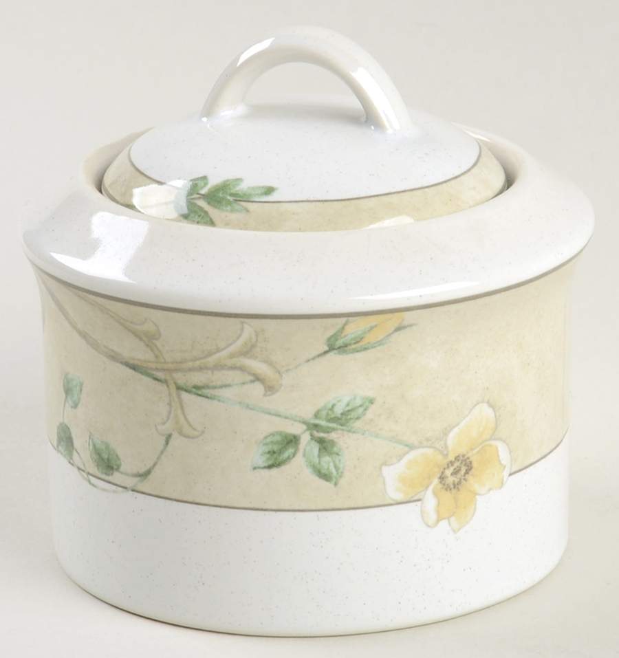 Blossom Time Sugar Bowl & Lid by Studio Nova-1
