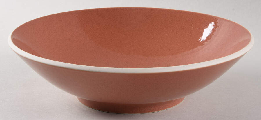 Colorstone Terra Cotta (Textured) 9" Round Vegetable Bowl by Sasaki-1